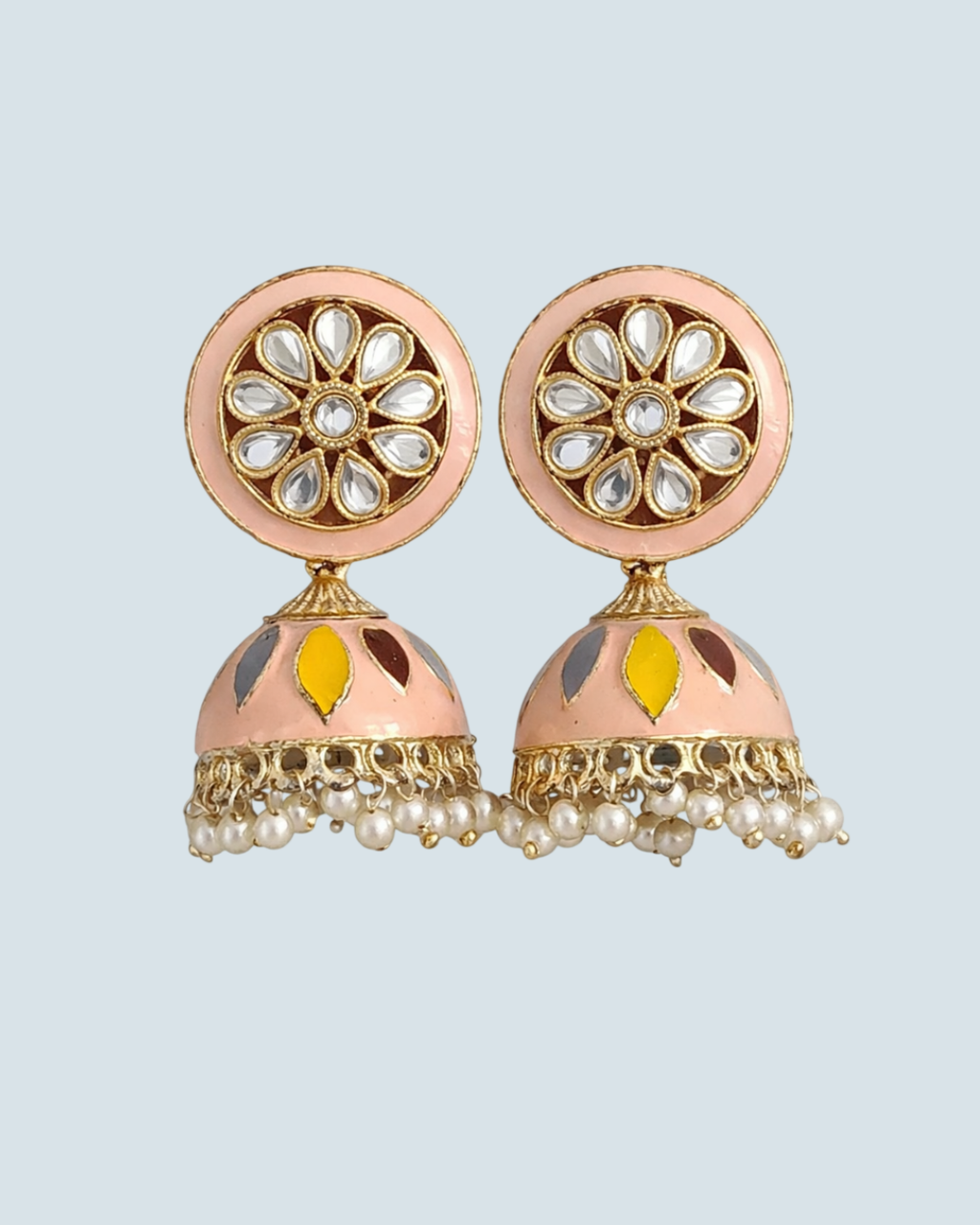 Flower Petal Jhumka