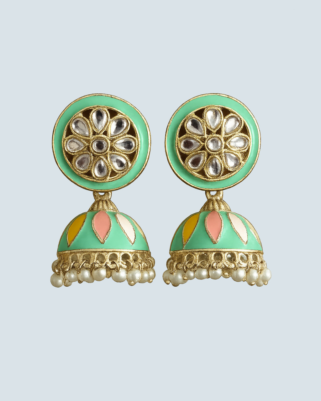 Flower Petal Jhumka