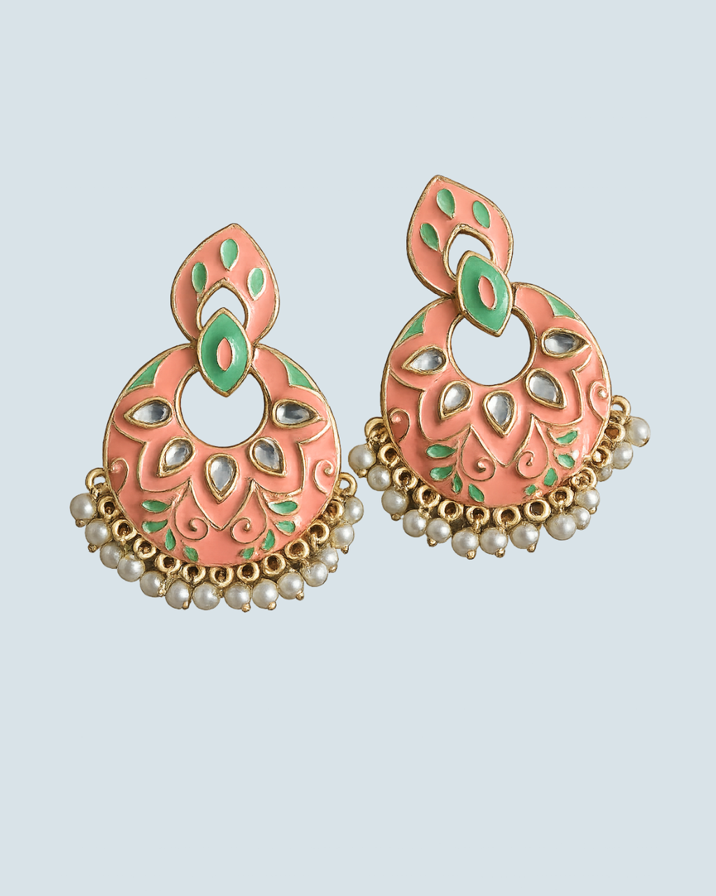 Floral Drop Dangles