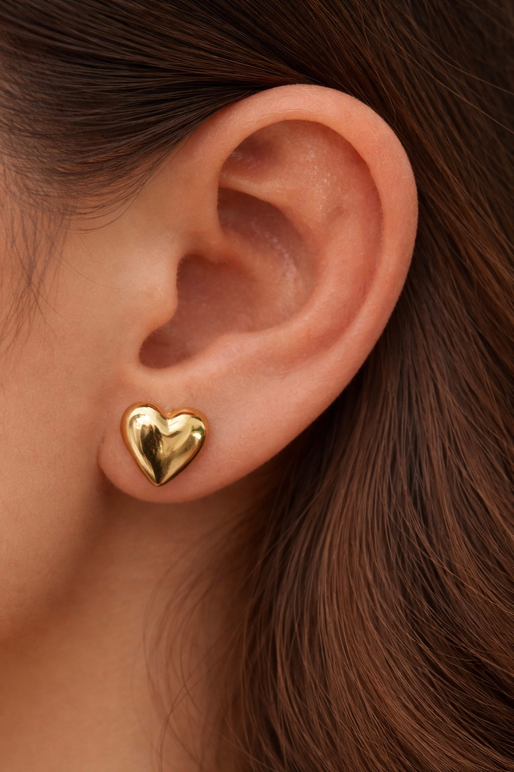 Classic Heart Studs