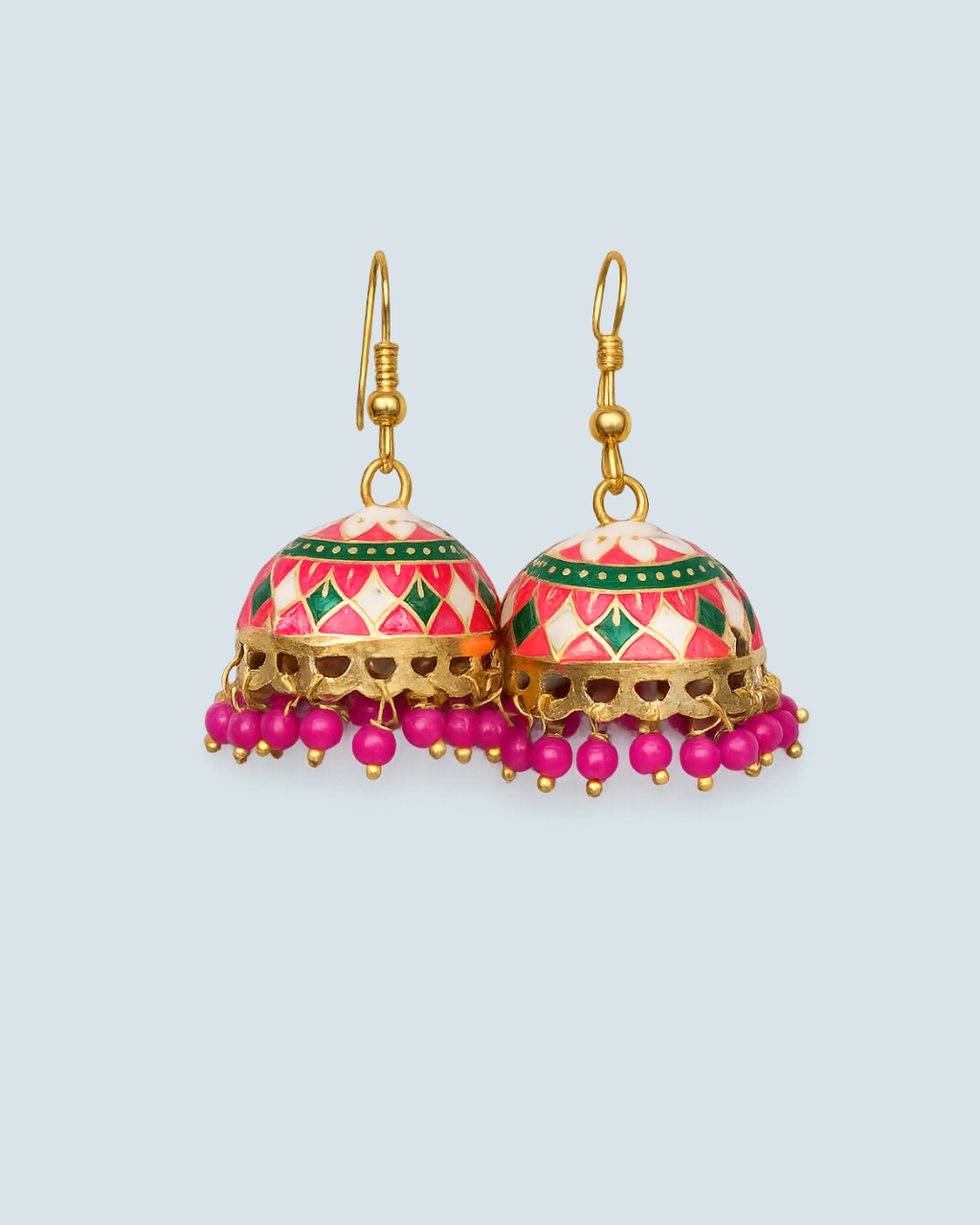 Jaipuri Jhumka (Multi-color)