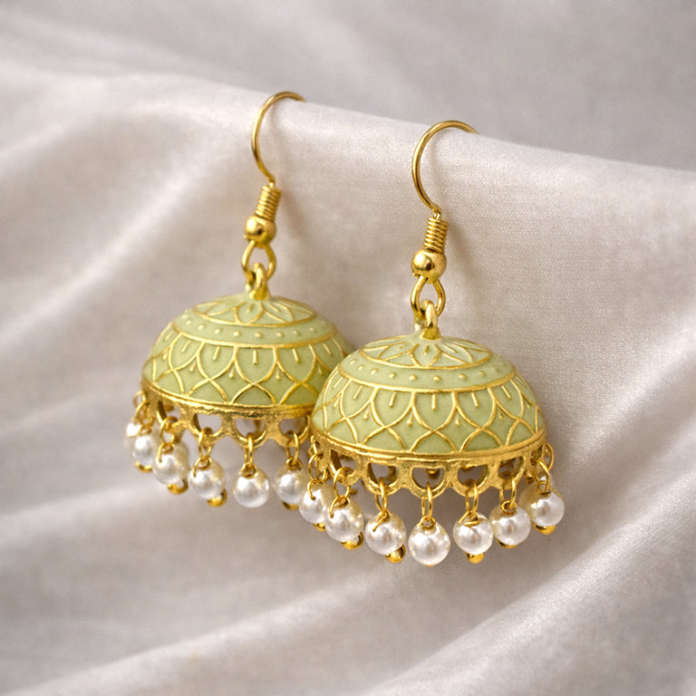 Jaipuri Jhumka (Medium)