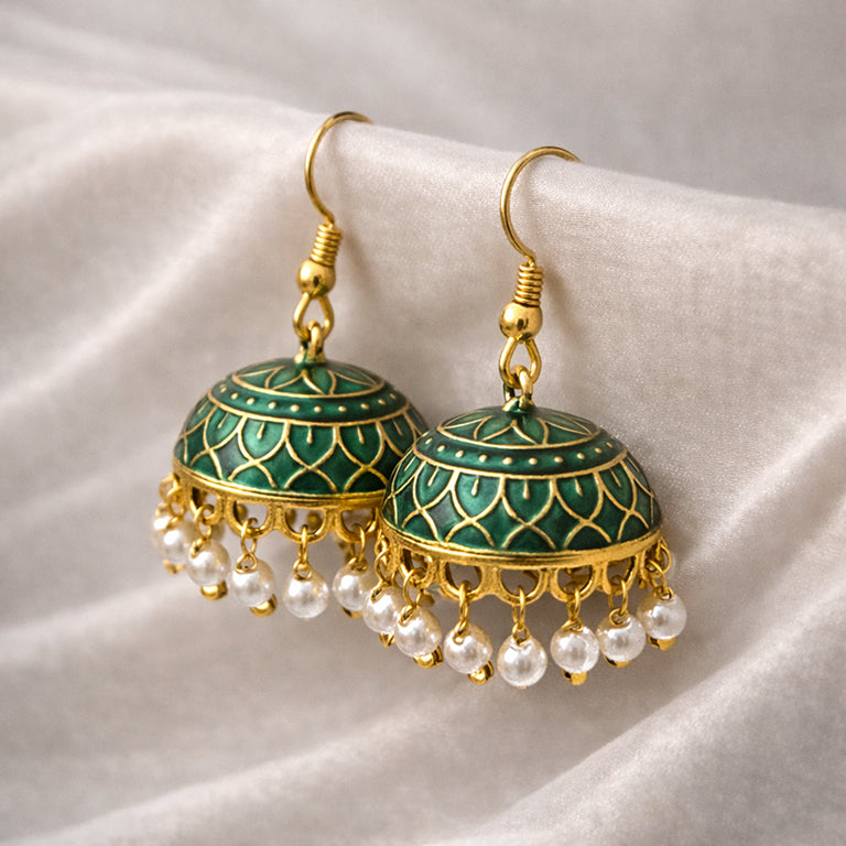 Jaipuri Jhumka (Medium)