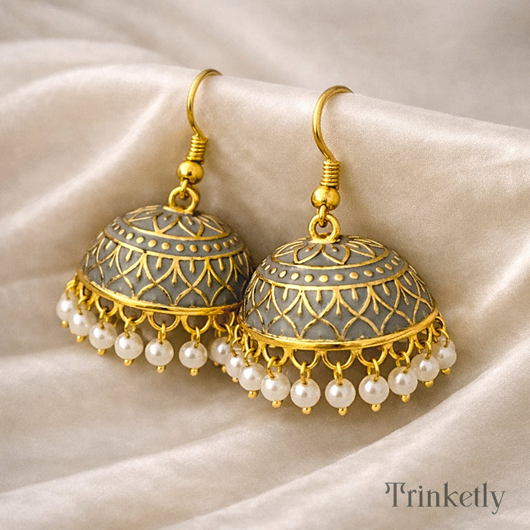 Jaipuri Jhumka (Medium)