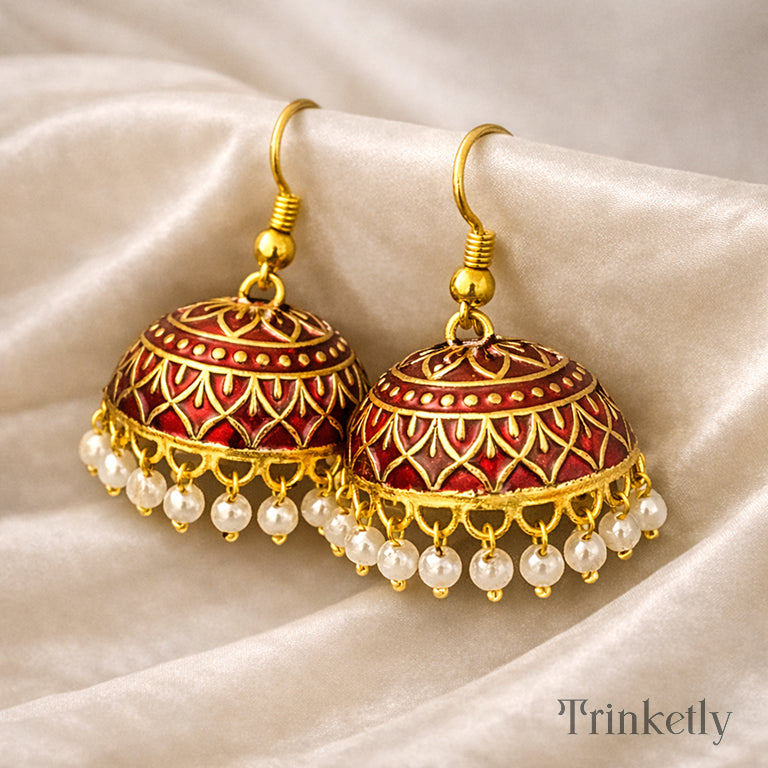 Jaipuri Jhumka (Medium)