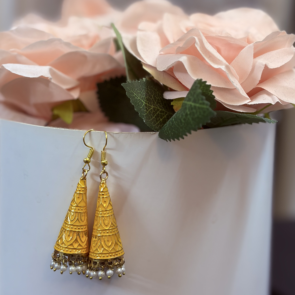 Jaipuri Jhumka (Cone)