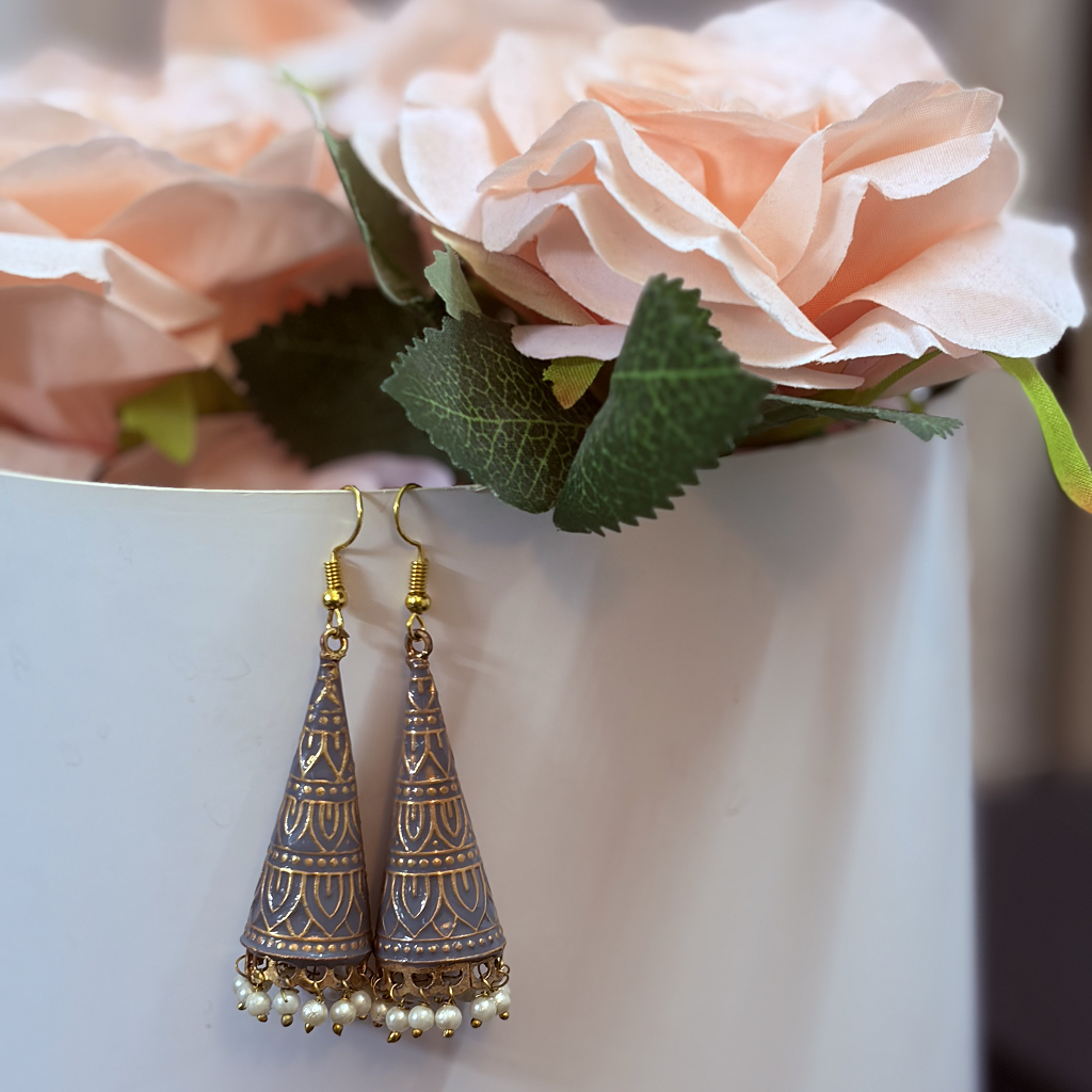 Jaipuri Jhumka (Cone)
