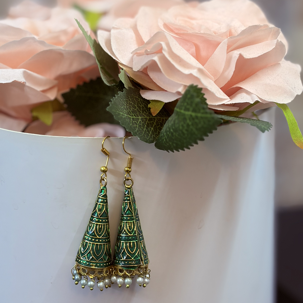 Jaipuri Jhumka (Cone)