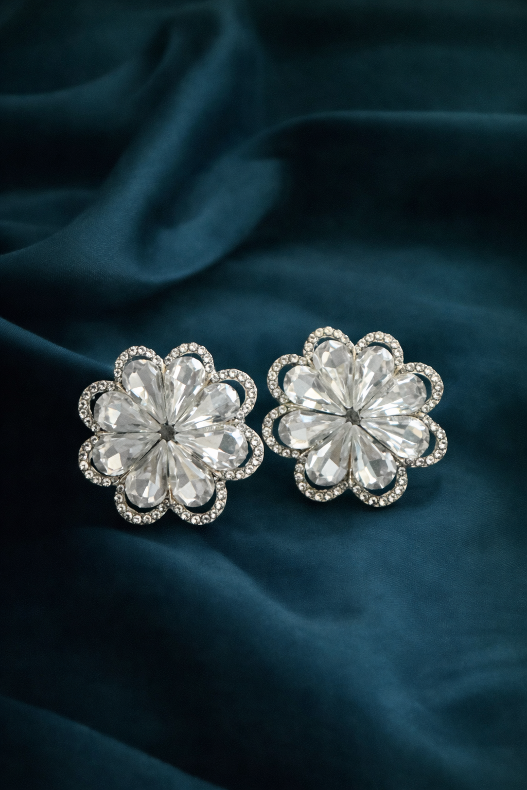 Bloom Crystal Studs