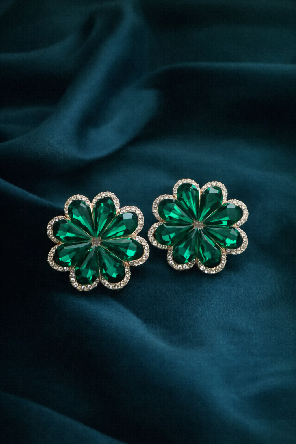 Bloom Crystal Studs