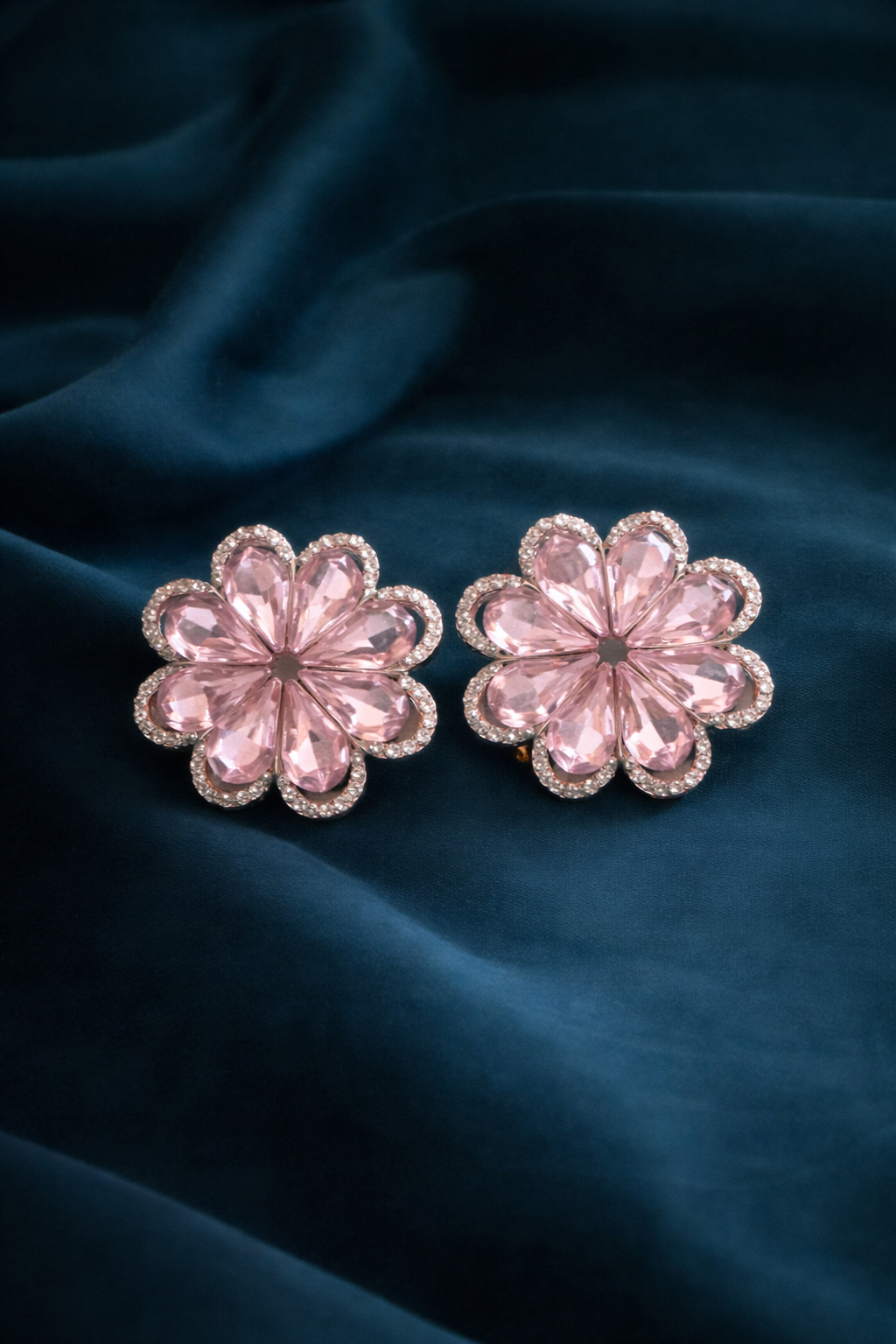 Bloom Crystal Studs