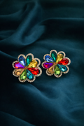 Bloom Crystal Studs