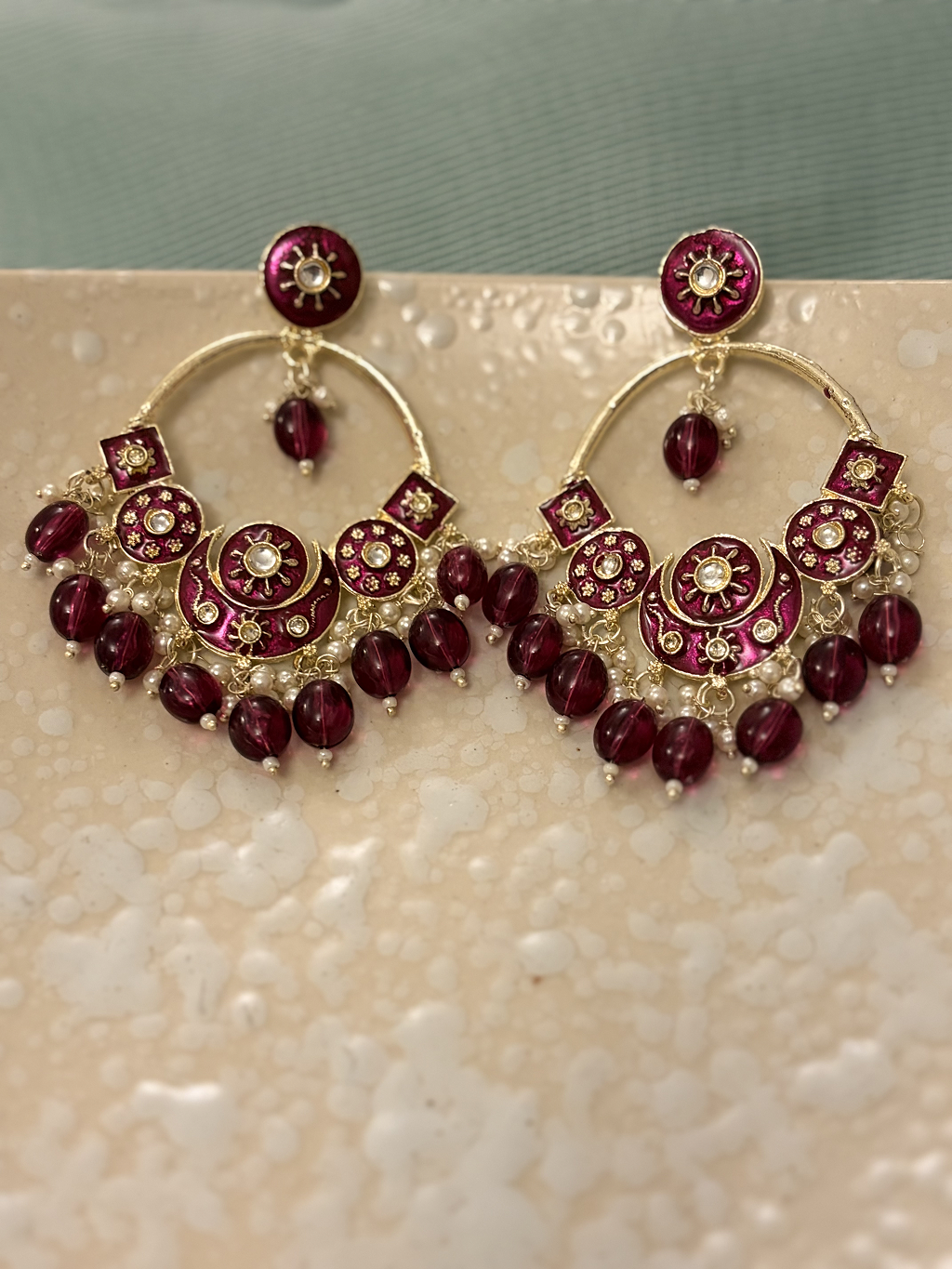 Celestia Crescent Earrings