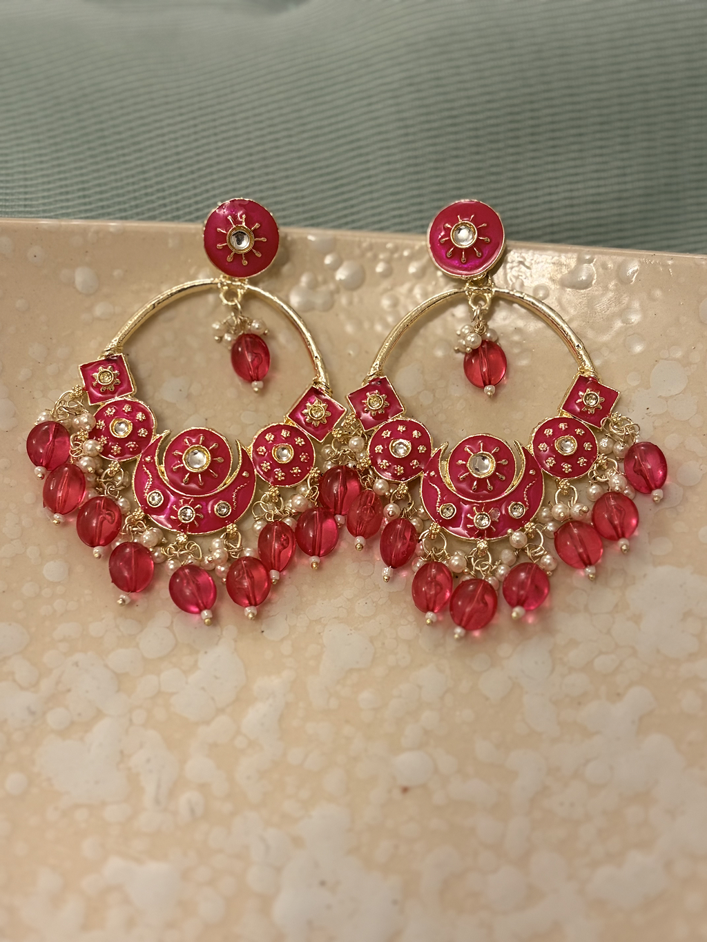 Celestia Crescent Earrings