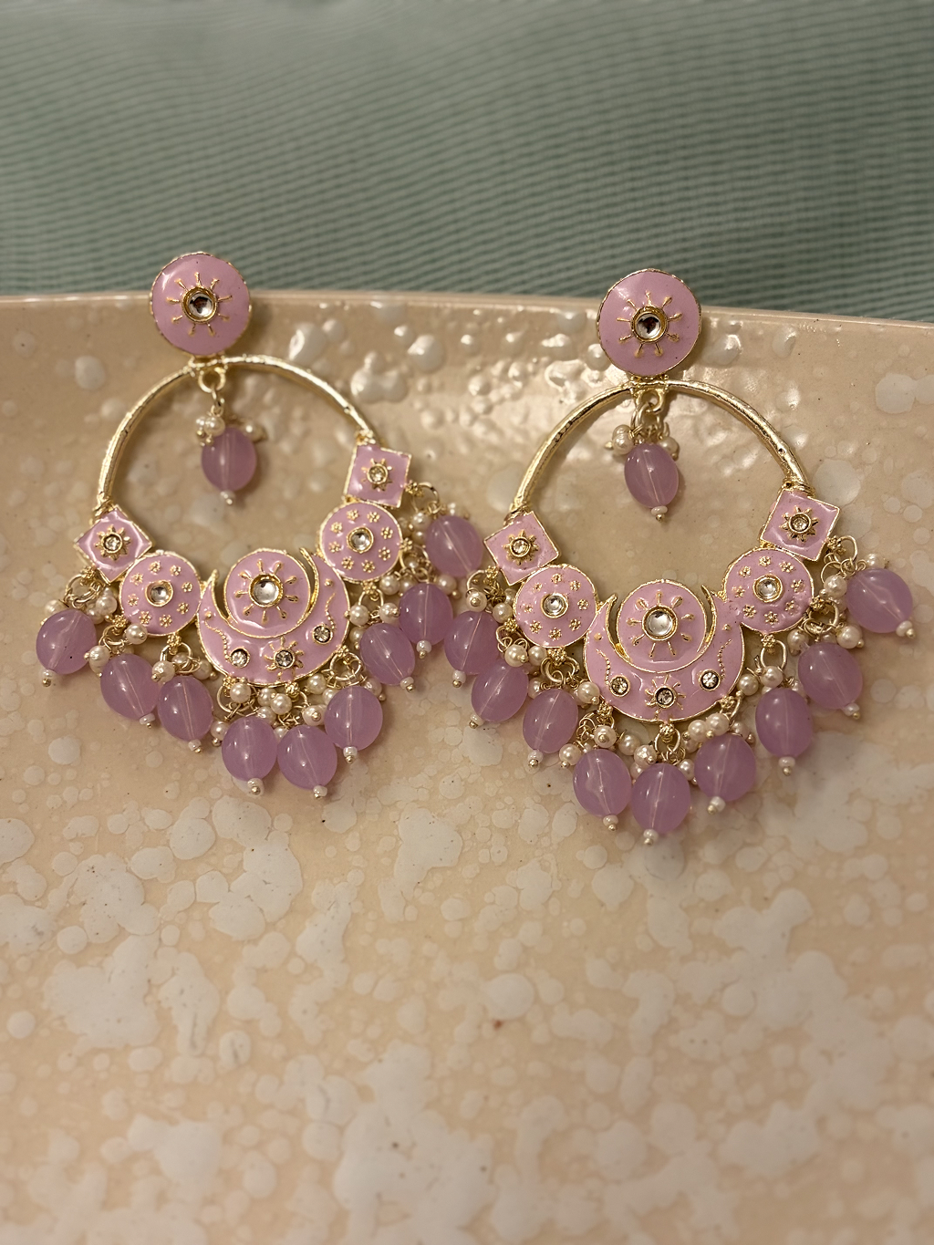 Celestia Crescent Earrings