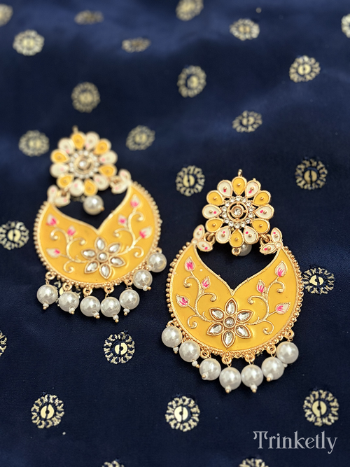 Bloom Chandbali Earrings