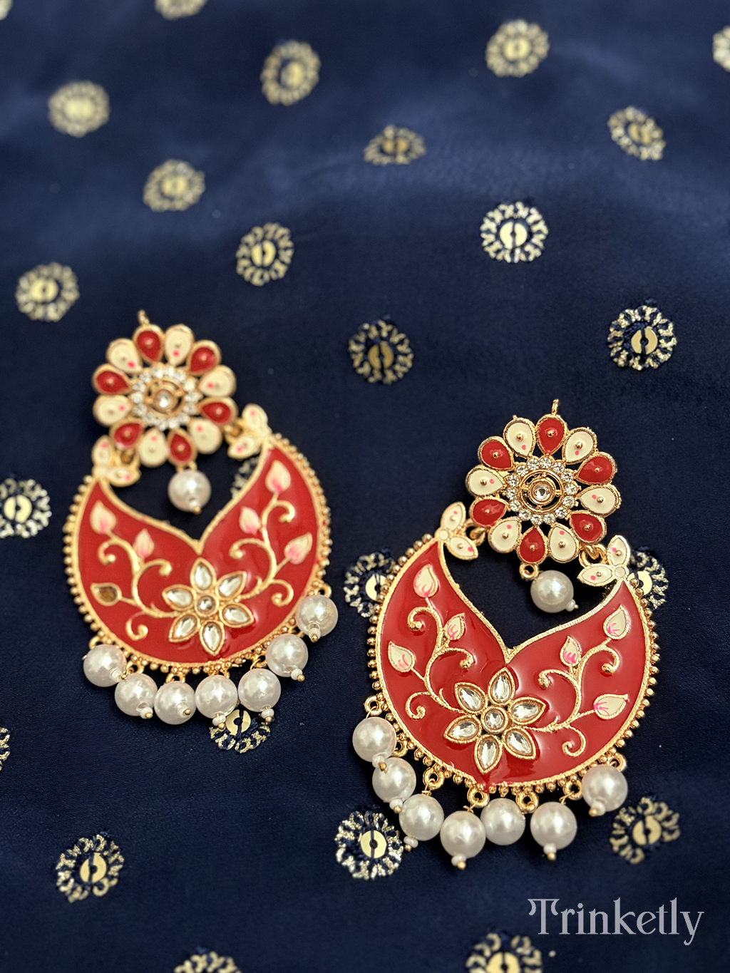 Bloom Chandbali Earrings