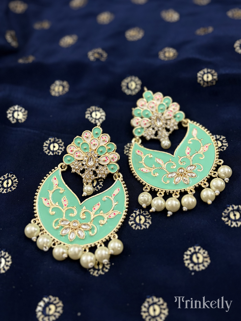 Blossom Chandbali Earrings