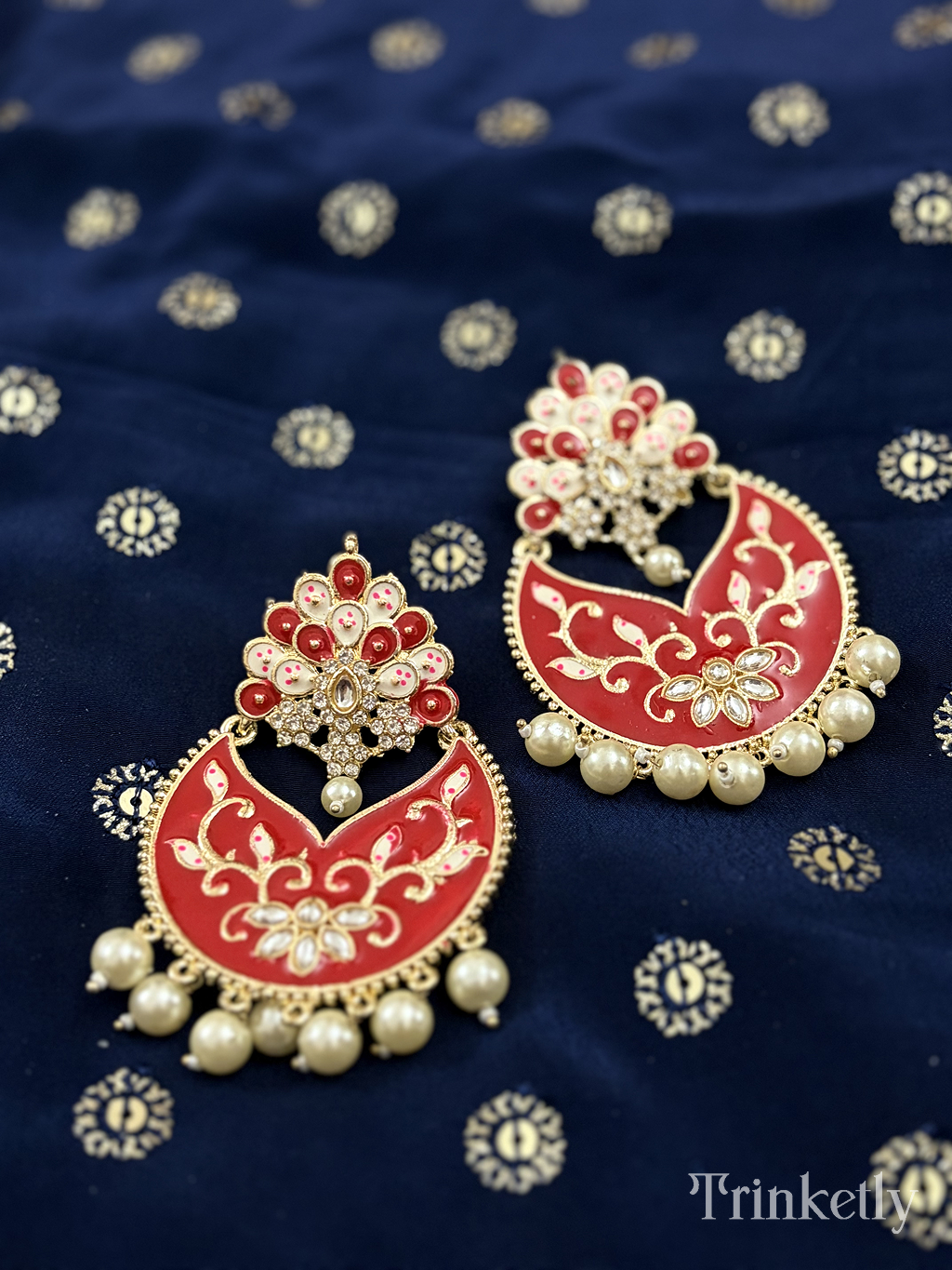 Blossom Chandbali Earrings