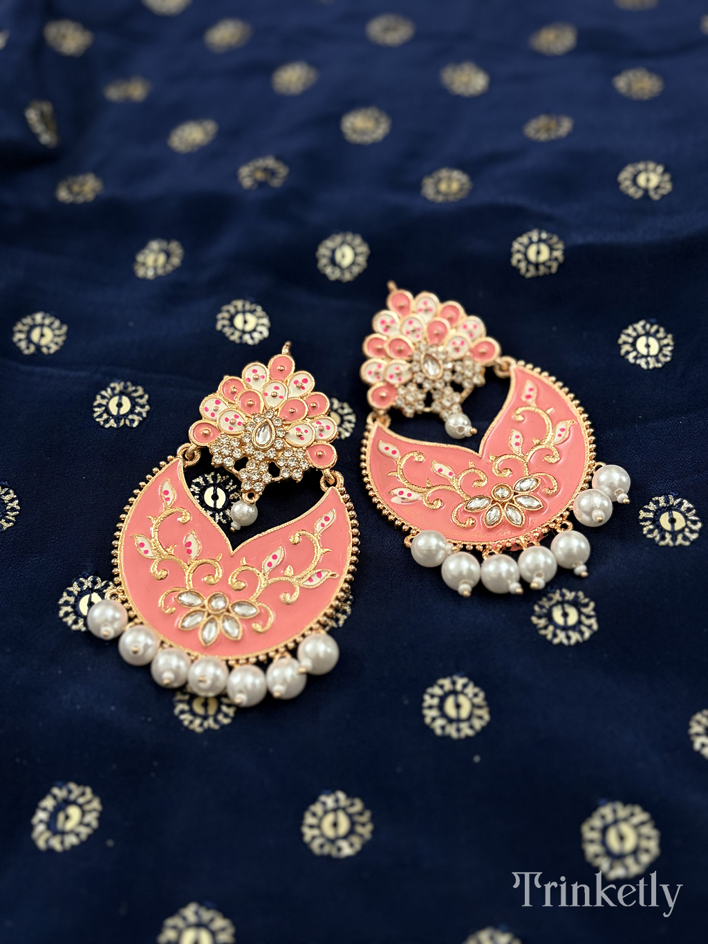 Blossom Chandbali Earrings