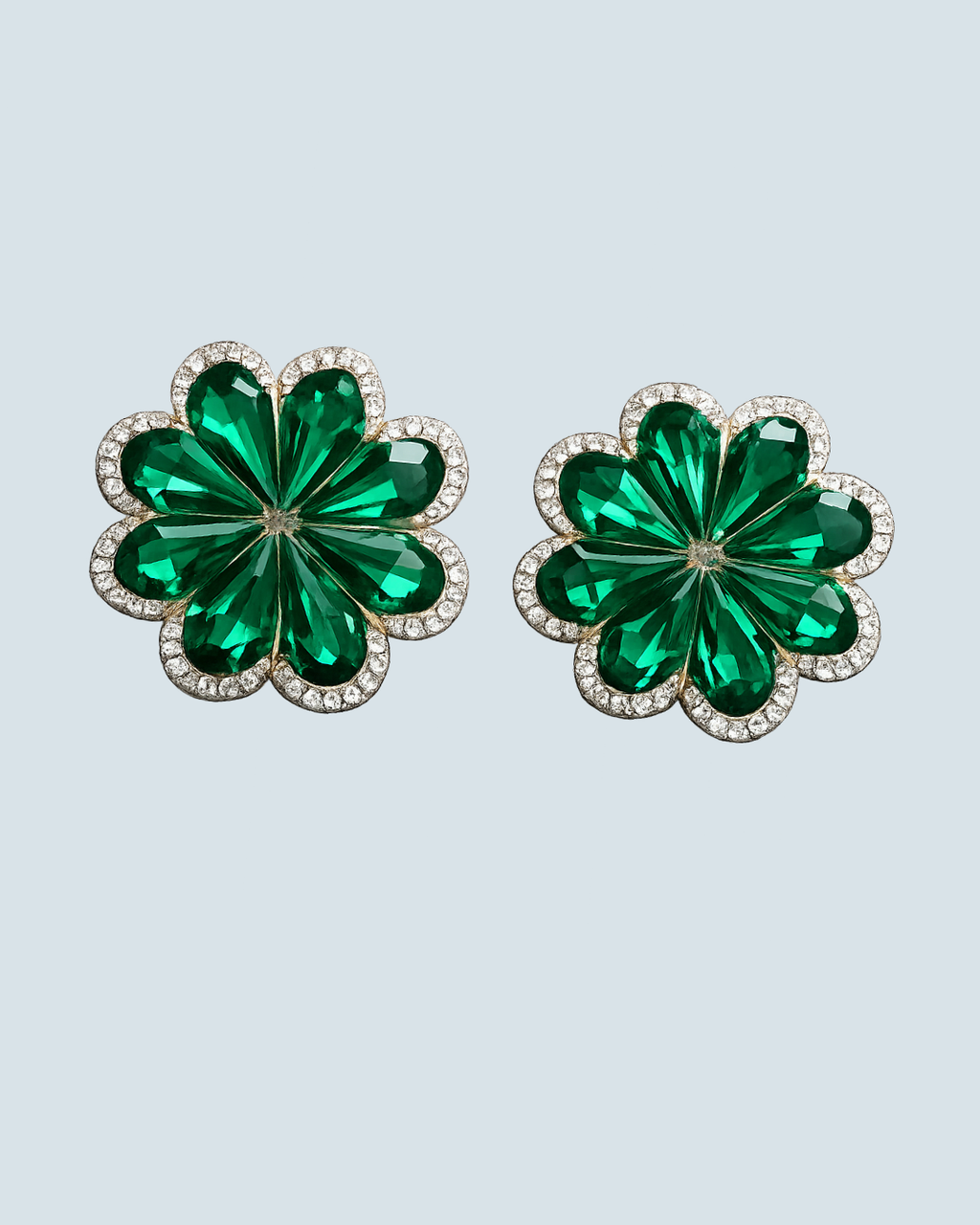 Bloom Crystal Studs