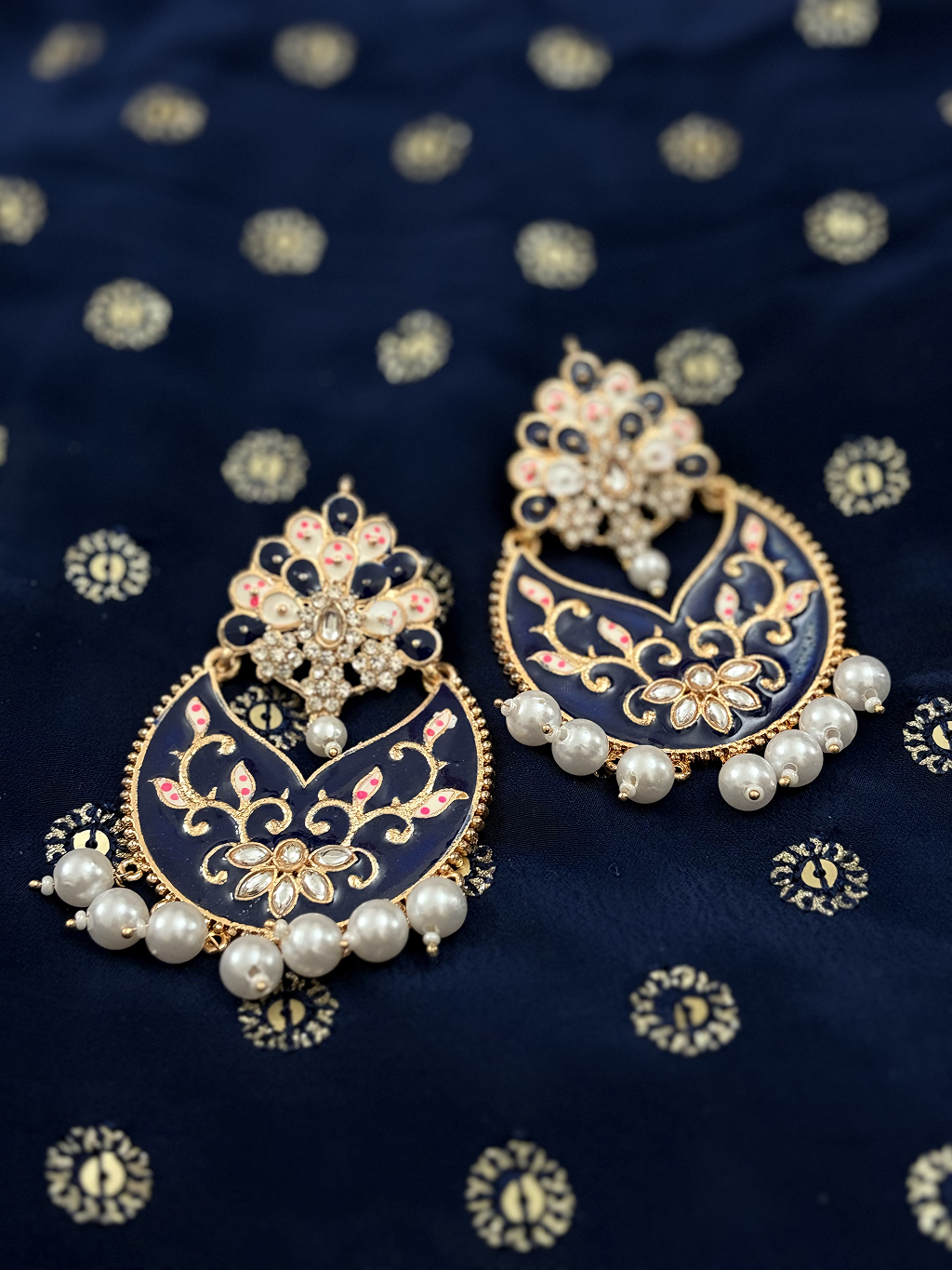 Blossom Chandbali Earrings