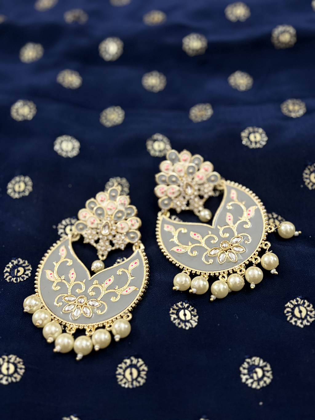 Blossom Chandbali Earrings
