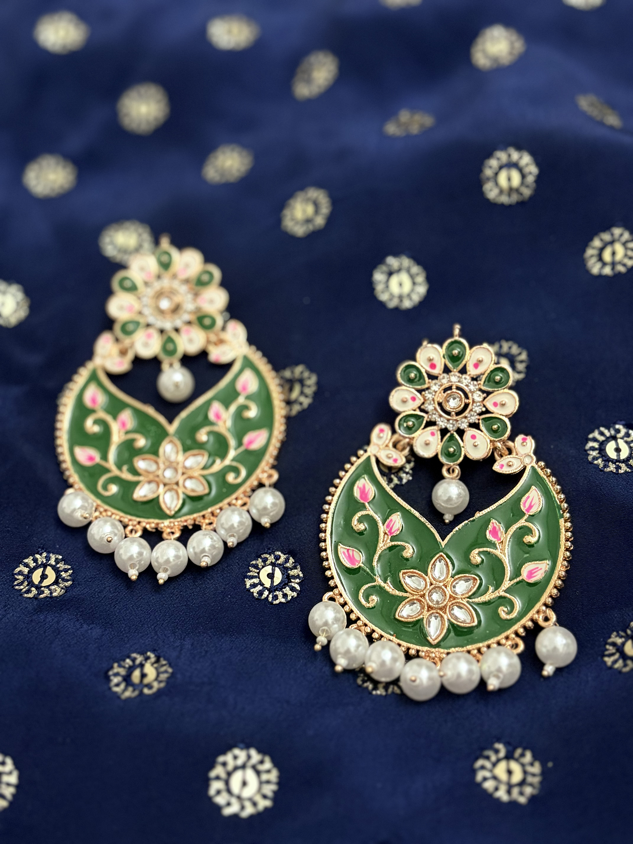 Bloom Chandbali Earrings