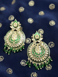 Lotus Chandbali Earrings