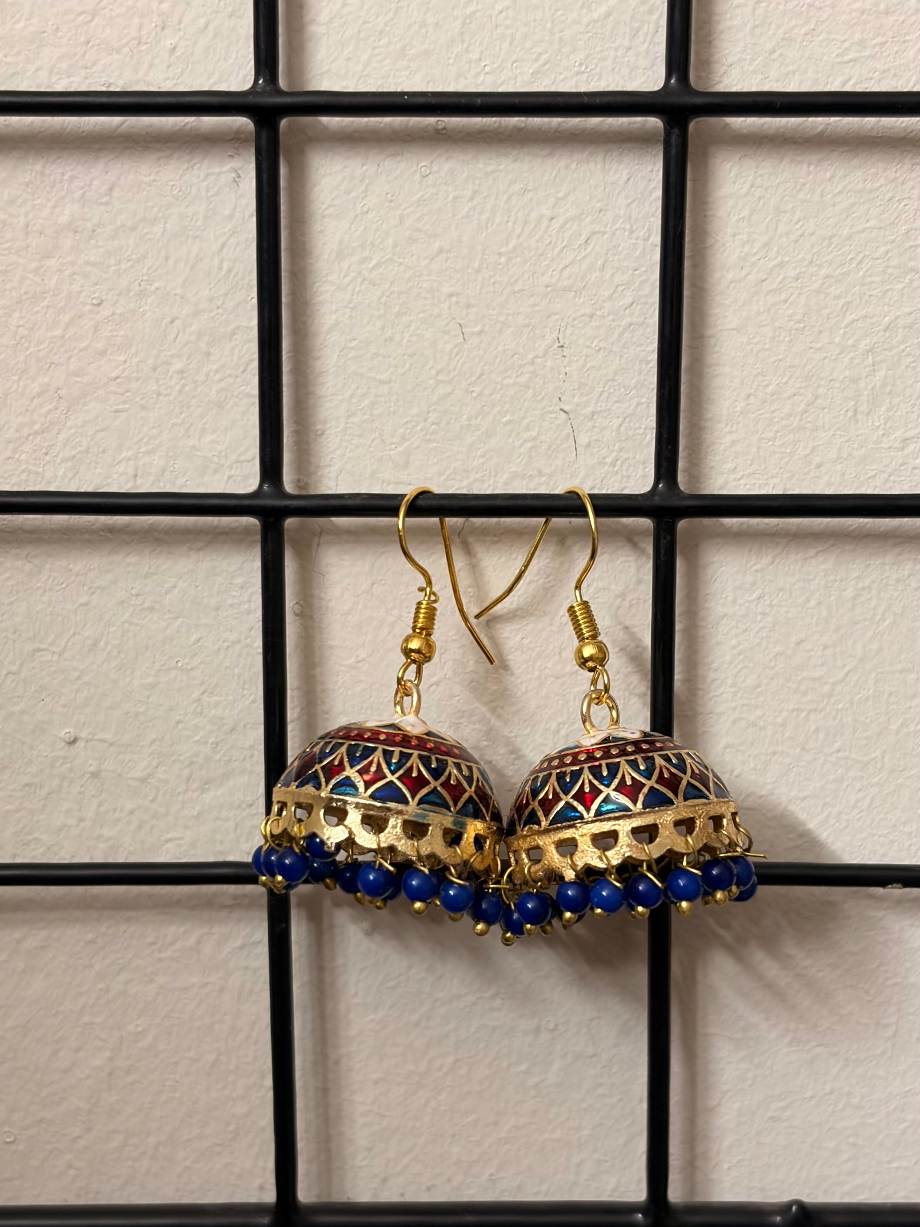Jaipuri Jhumka (Multi-color)