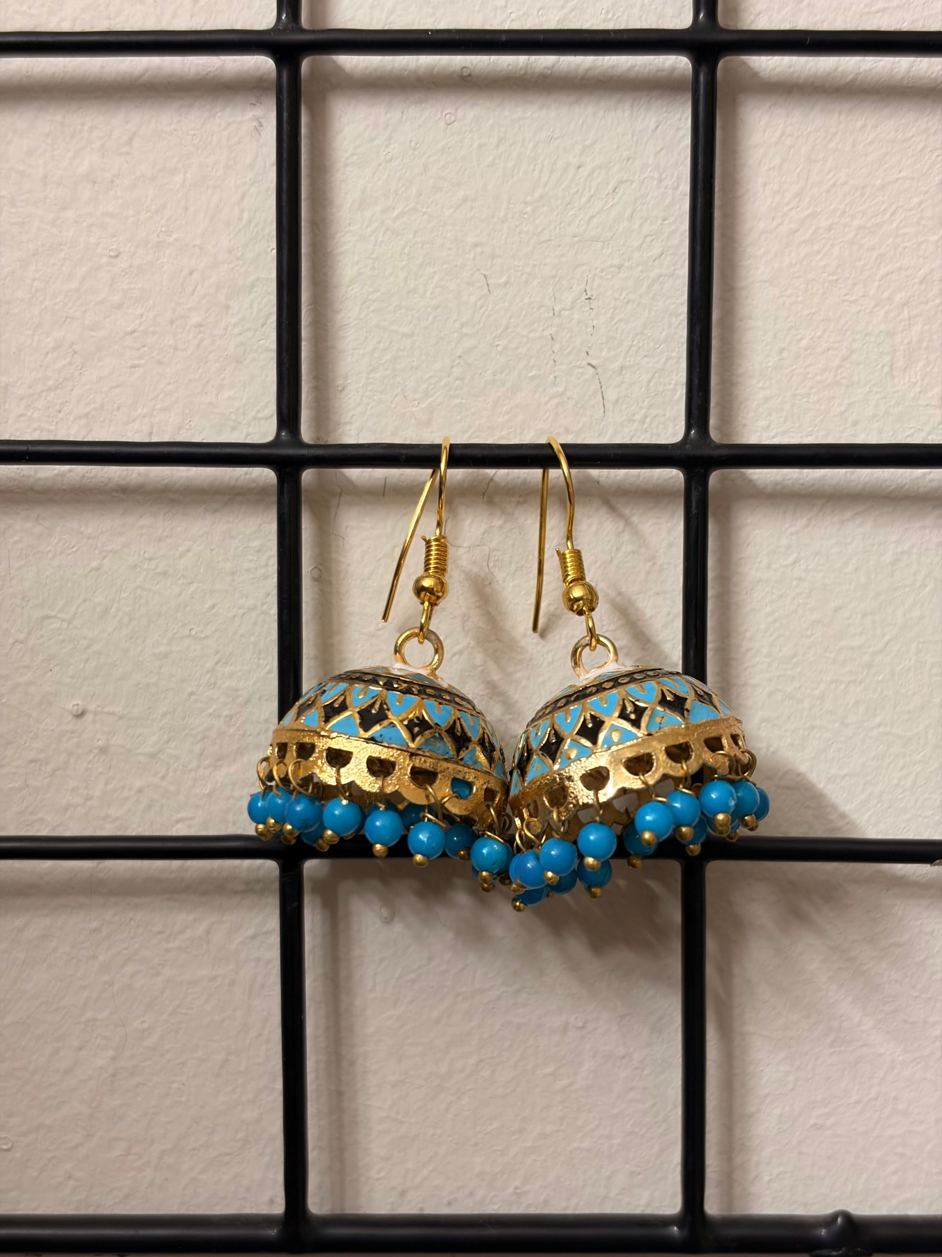 Jaipuri Jhumka (Multi-color)