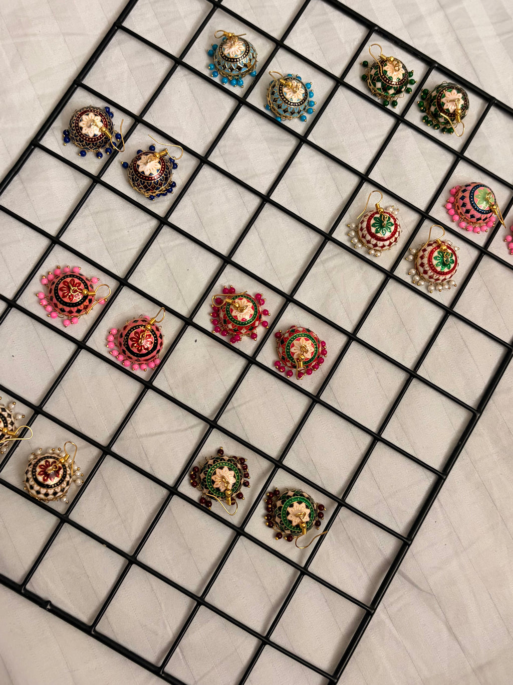 Jaipuri Jhumka (Multi-color)