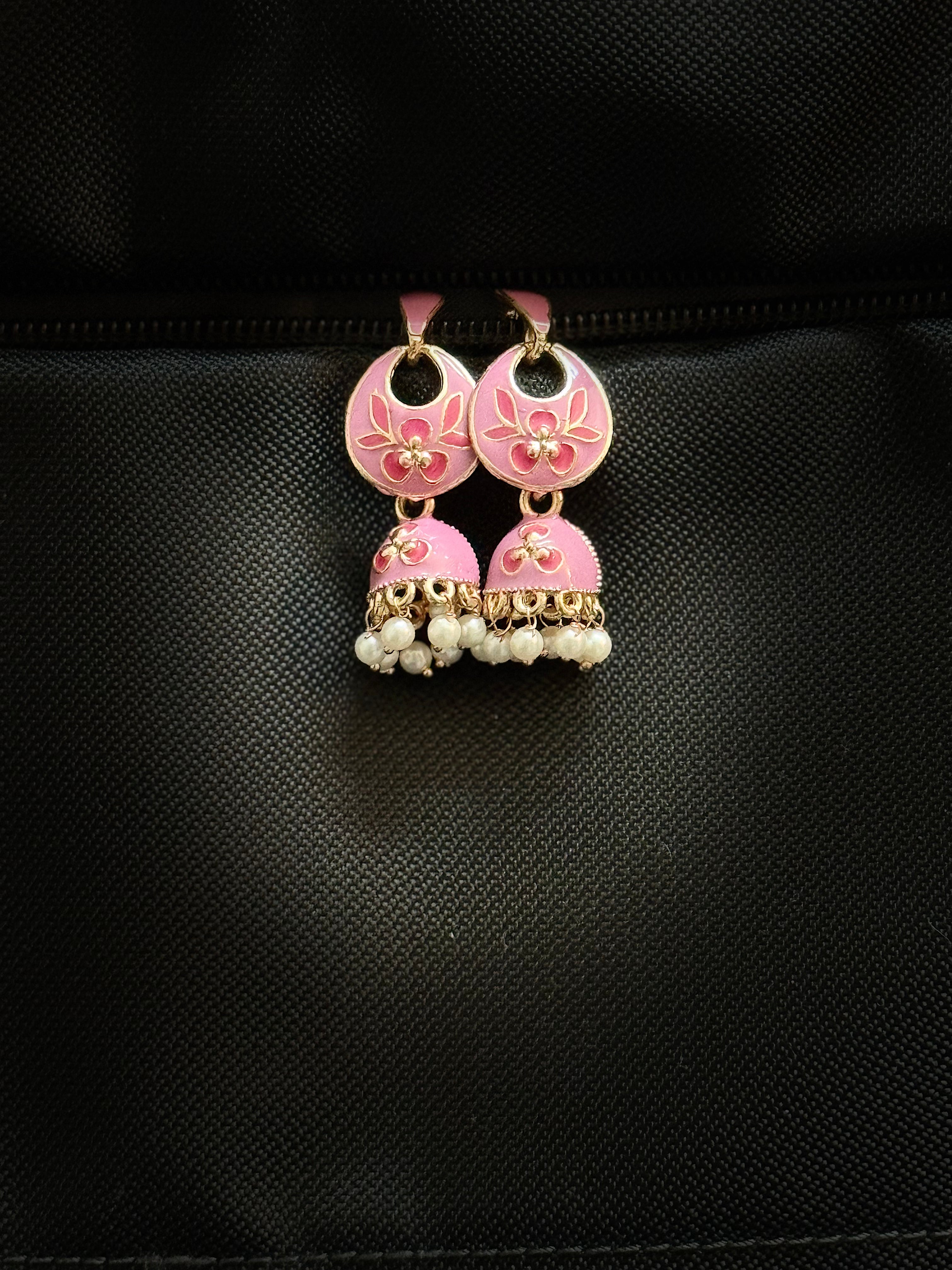 Leaf Blossom Jhumka