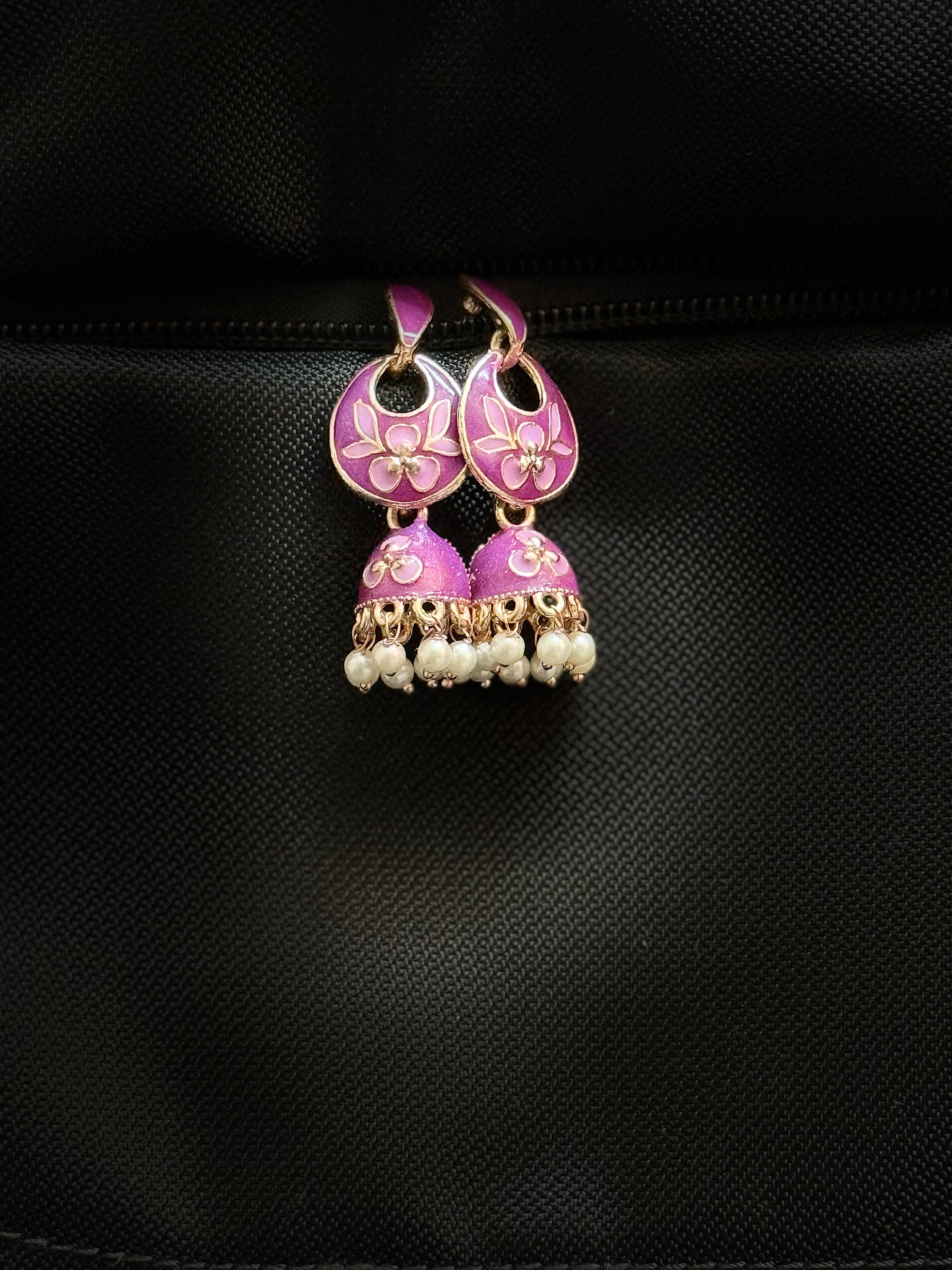 Leaf Blossom Jhumka