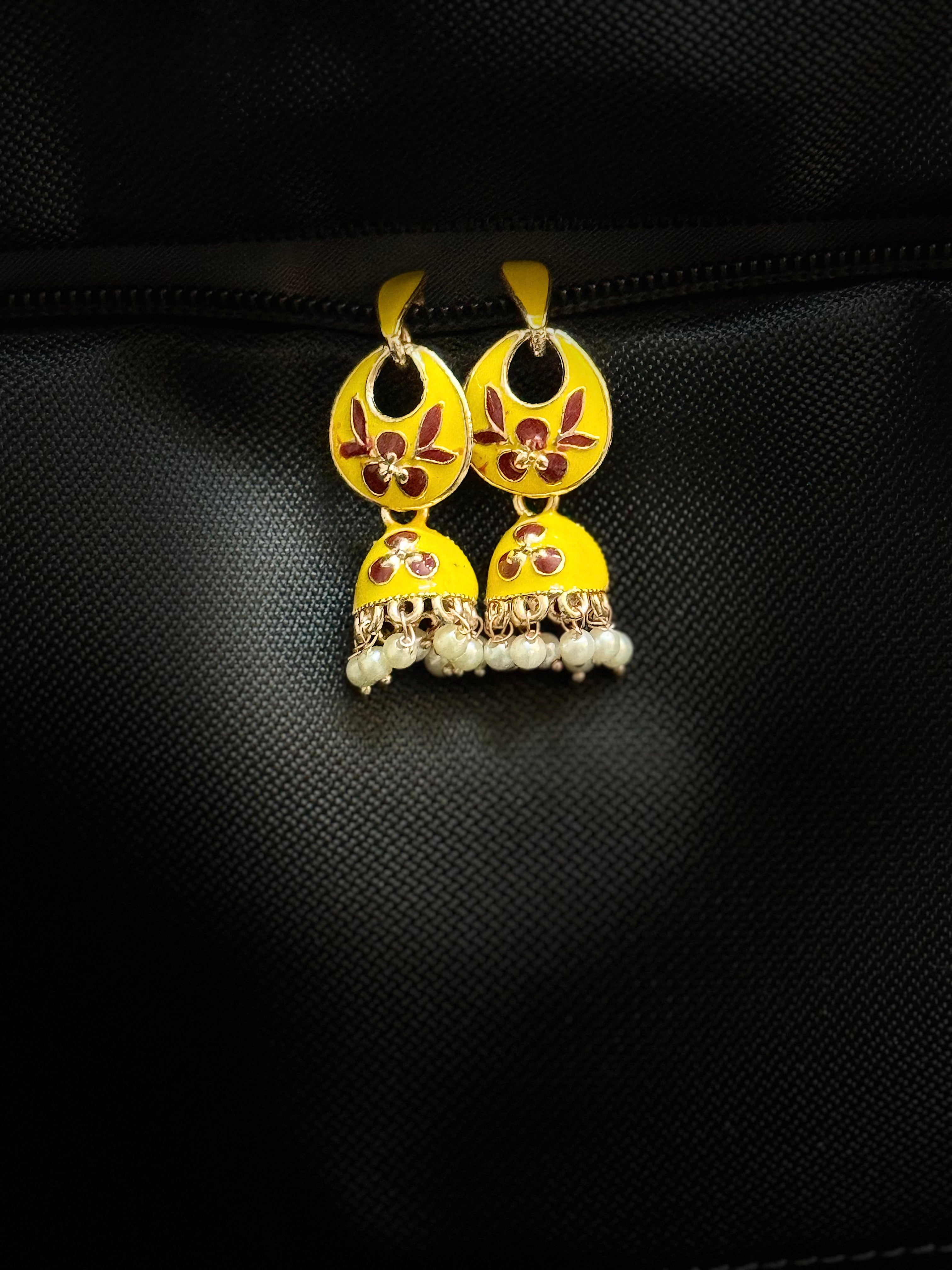 Leaf Blossom Jhumka